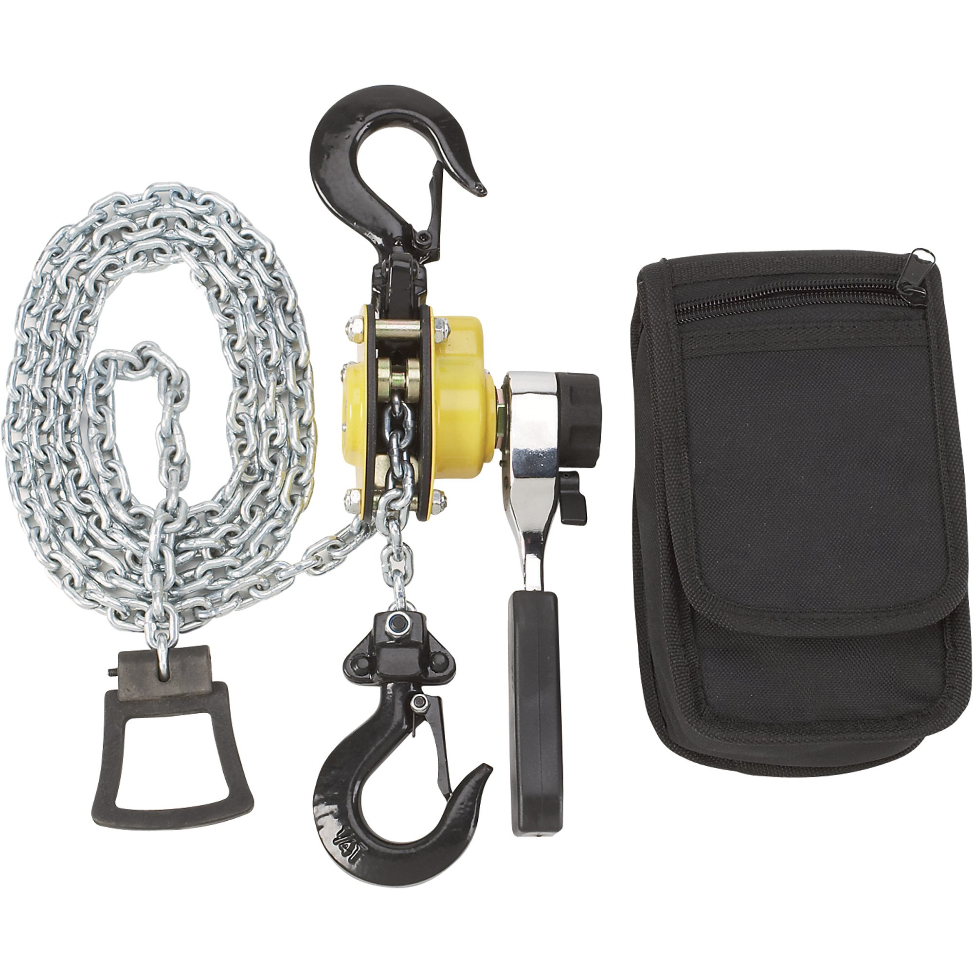 Wel-Bilt Manual Lever Chain Hoist — 1/4 Ton Capacity